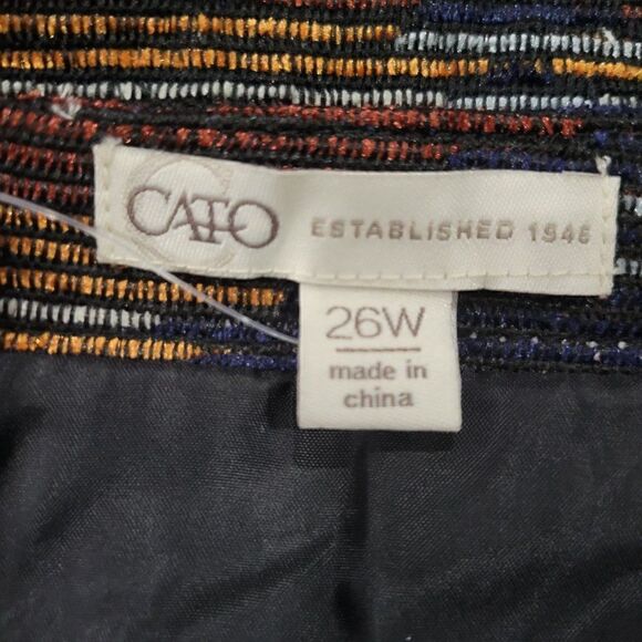 Cato New Frontier Habanero Mini Skirt (Size 26W) - Picture 4 of 4